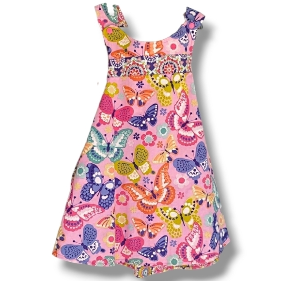 I Am Naturals Reversible Adjustable Wrap Dress - Size Medium 2-5 Years - Picture 1 of 9